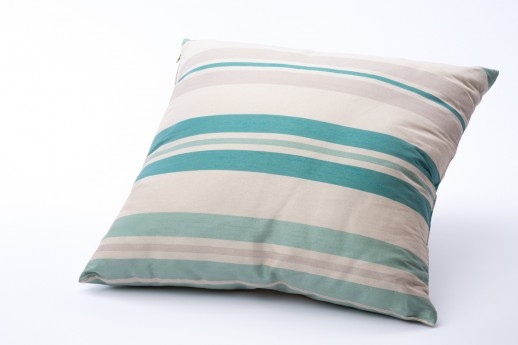 Teal Stripe Pillow